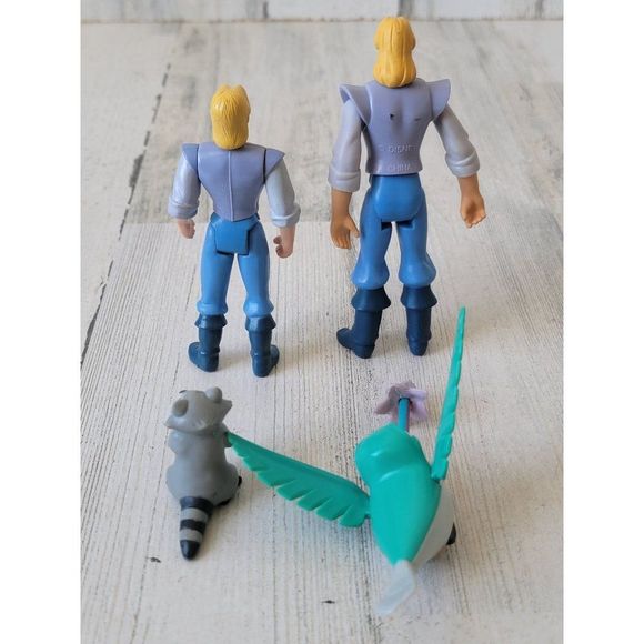 Pocahontas Captain John Smith Miko flit toy figure Disney playset - Picture 7 of 10
